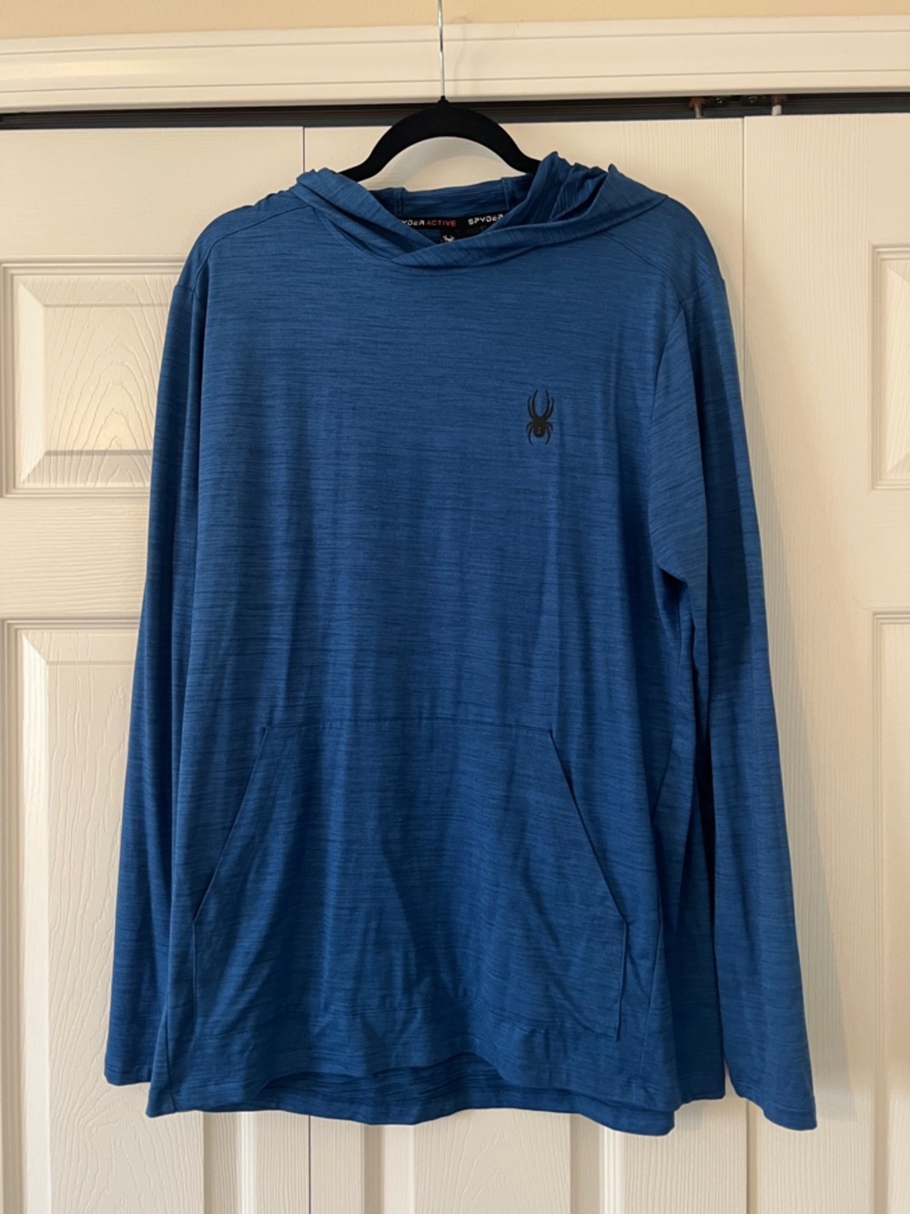 Spyder Men’s Blue Performance Hoodie Shirt